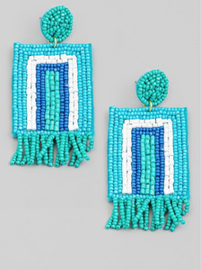 BEADED EARRINGS