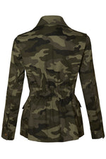 Load image into Gallery viewer, CAMO DRAWSTRING JACKET
