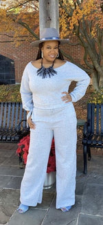 Load image into Gallery viewer, OFF SHOULDER JOGGER SET
