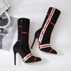STEP IN STRIPE BOOTS