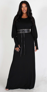 Load image into Gallery viewer, WONDER WOMAN DRESS - BLACK
