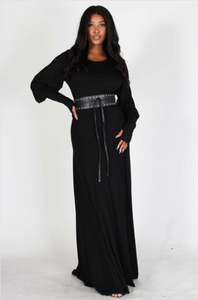 WONDER WOMAN DRESS - BLACK