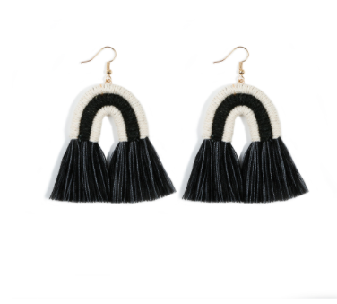 TASSEL DAZZLE EARRINGS