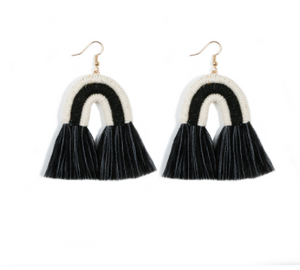 TASSEL DAZZLE EARRINGS