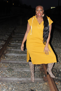 GOT-CHO BACK CUT-OUT DRESS