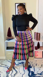 Load image into Gallery viewer, LIVE IN COLOR SKIRT
