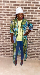 TROPICAL MAXI DRESS