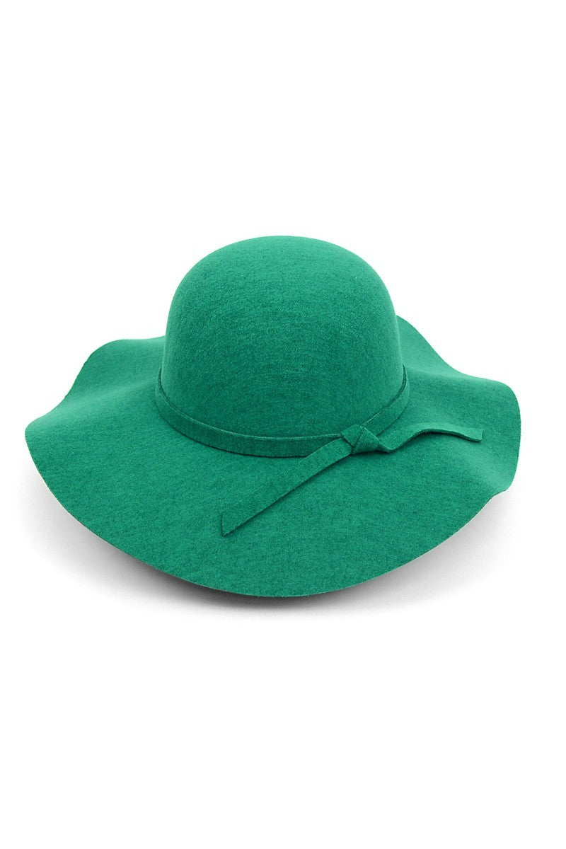 Teal shop floppy hat