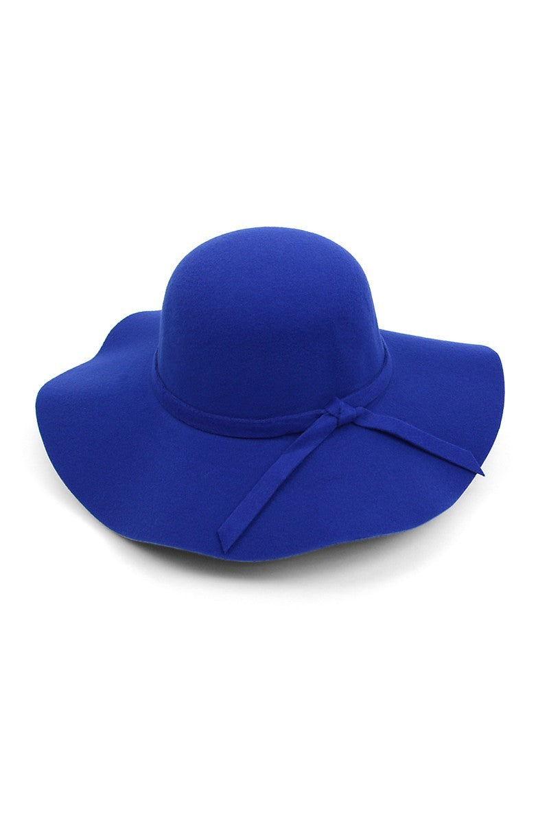 Royal blue floppy hat new arrivals