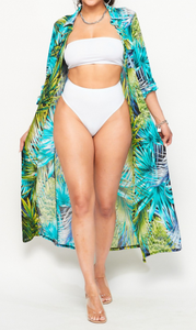 TROPICAL MAXI DRESS
