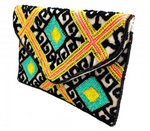 Load image into Gallery viewer, MULTI-COLOR BLACK CLUTCH
